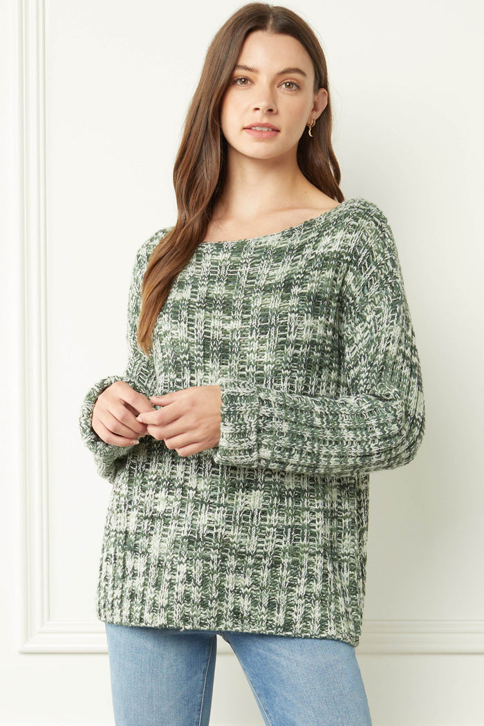 Only The Beginning Sweater - Green Mint