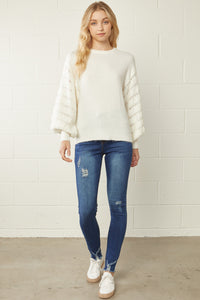 Pull Me Closer Sweater - Off White