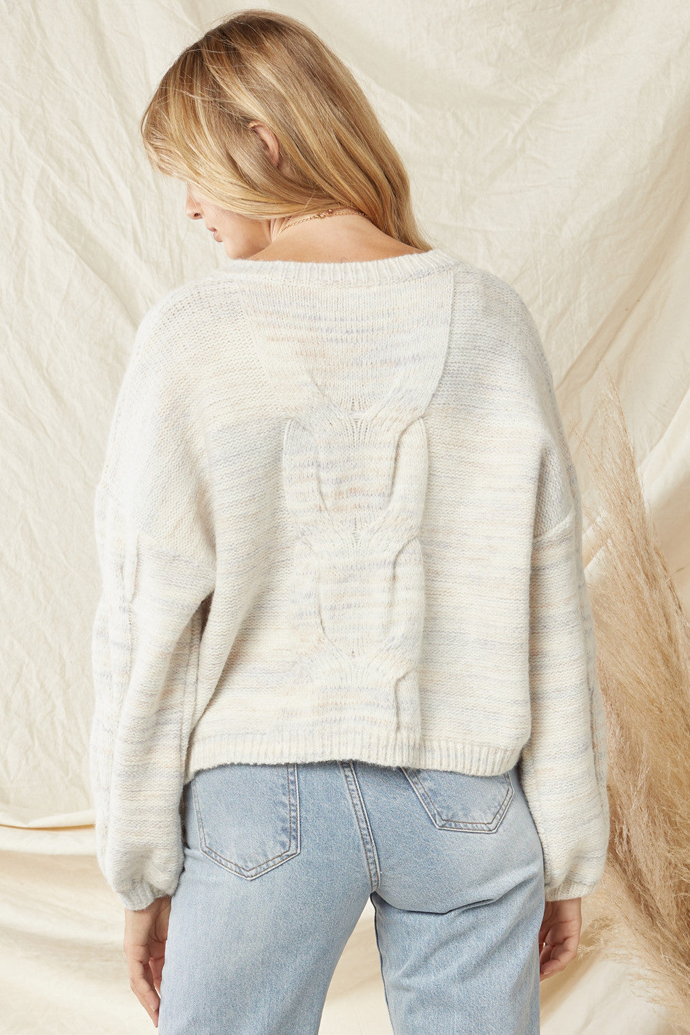 Peaceful Mornings Sweater- Ivory