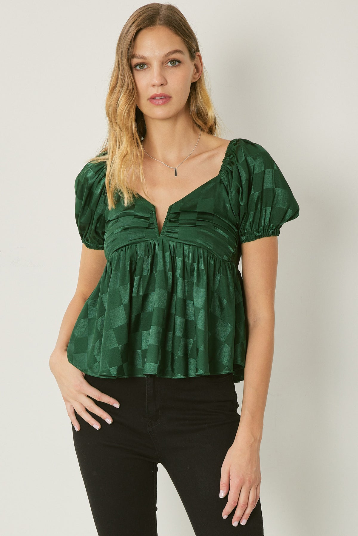 Labor Of Love Top - Heather Green