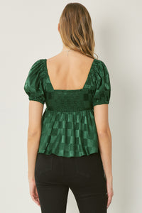 Labor Of Love Top - Heather Green