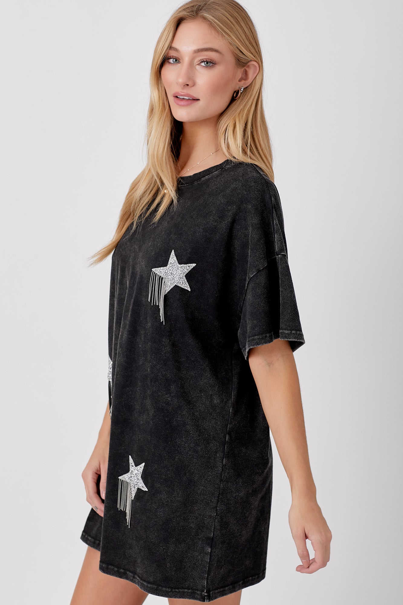 Star cheap tshirt dress